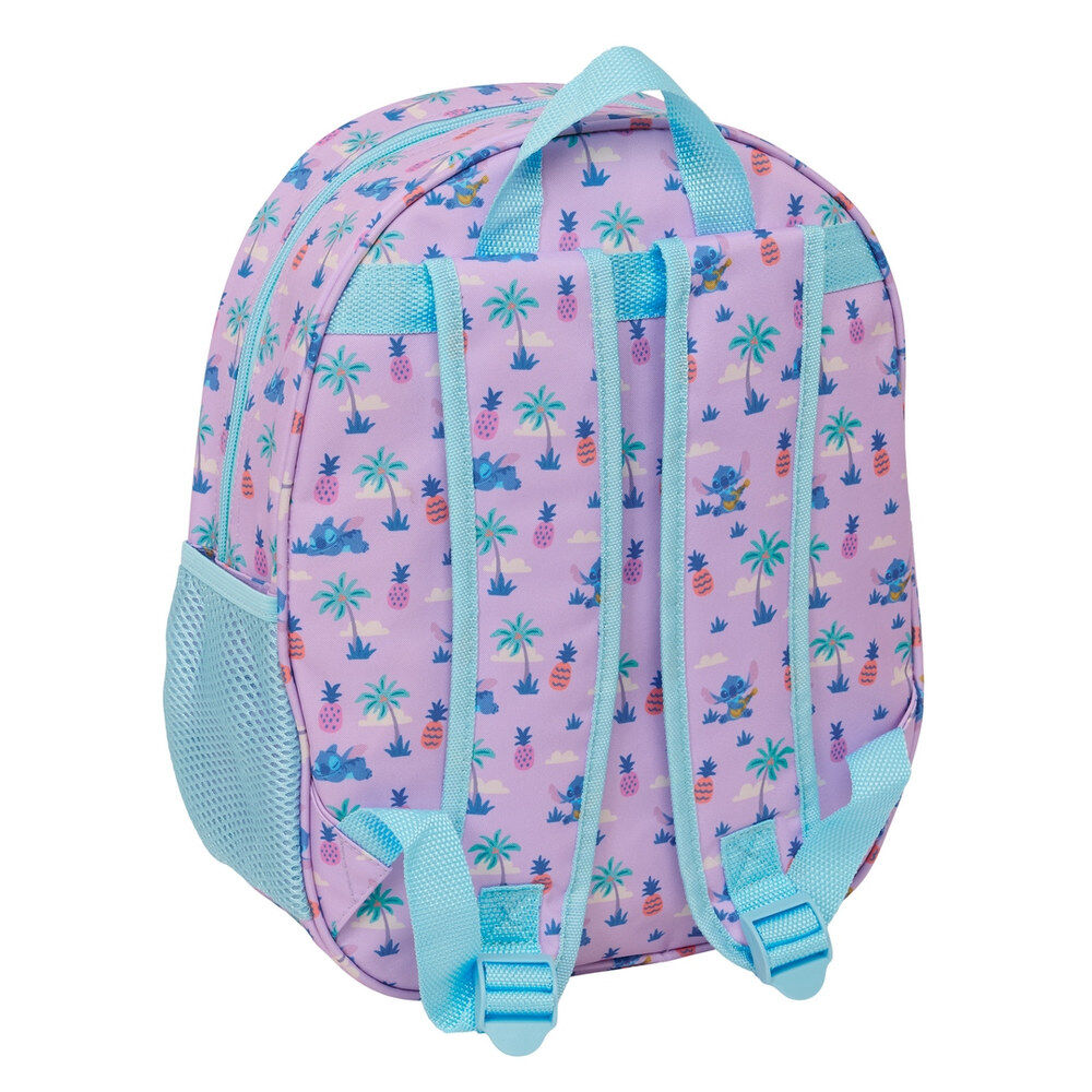 Mochila 3D de Stitch Disney con estampado tropical - 2