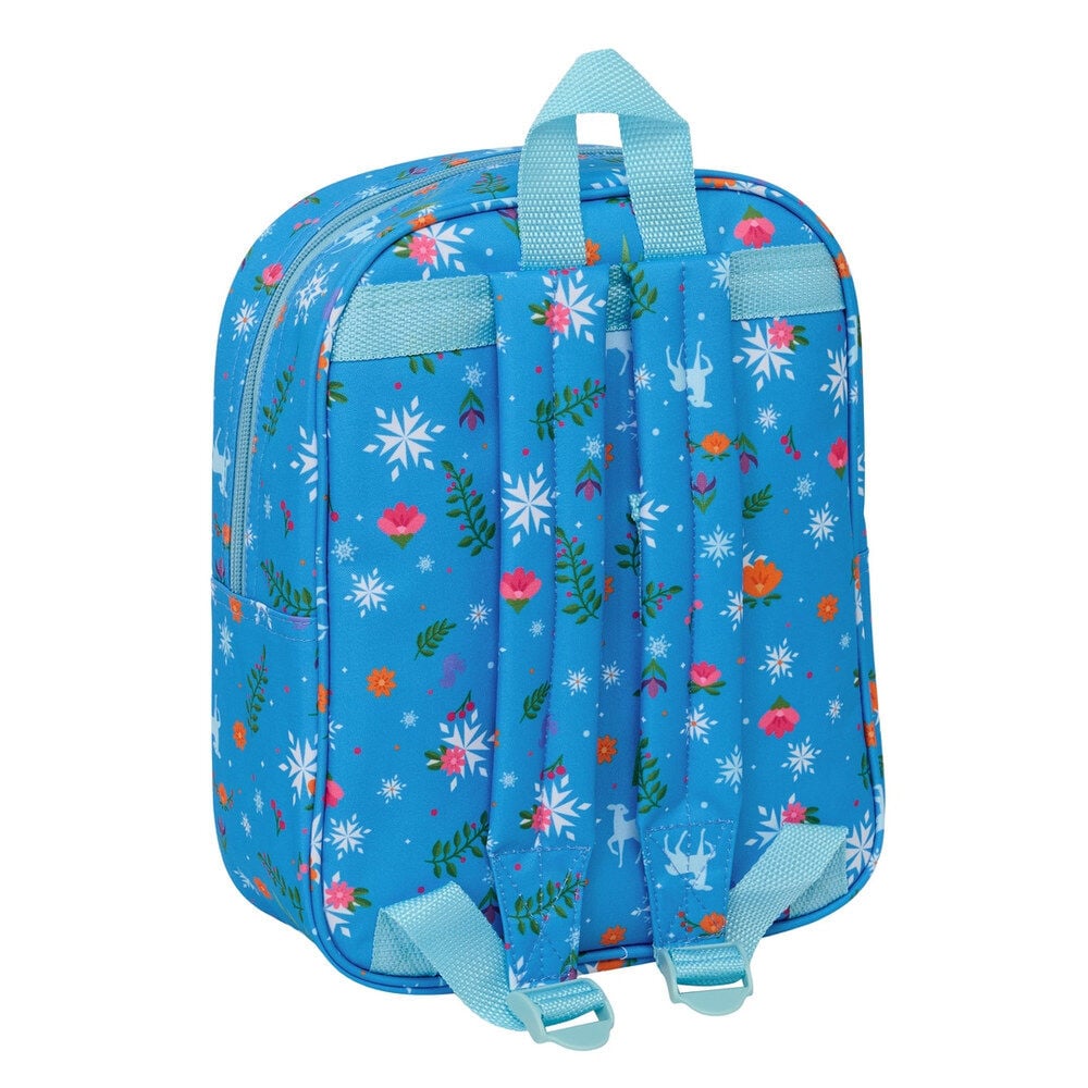 Mochila 3D Frozen Disney azul con ilustración de Elsa - 2