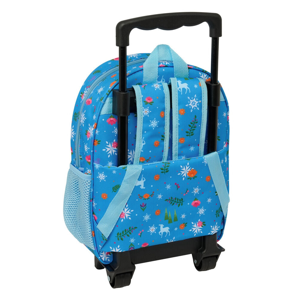 Trolley 3D Frozen Disney azul con imagen de Elsa - 2