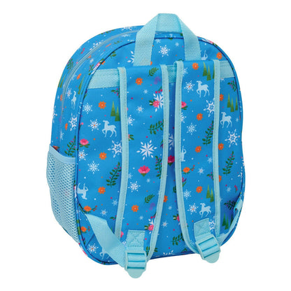 Mochila 3D Frozen Disney azul con imagen de Elsa - 2
