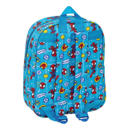 Mochila 3D azul de Spidey Marvel SAFTA - 2