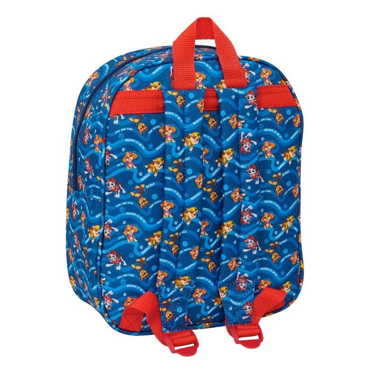 Mochila 3D azul de Paw Patrol con Chase, Marshall y Rubble - 2