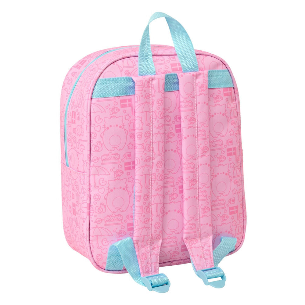 Mochila 3D rosa Pembe The Pink Cat con gato - 2