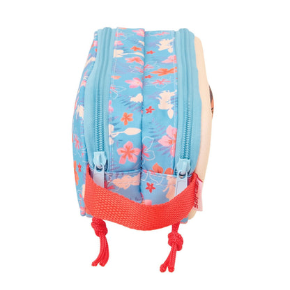 Portatodo doble 3D de Vaiana Moana Disney con asa lateral - 3