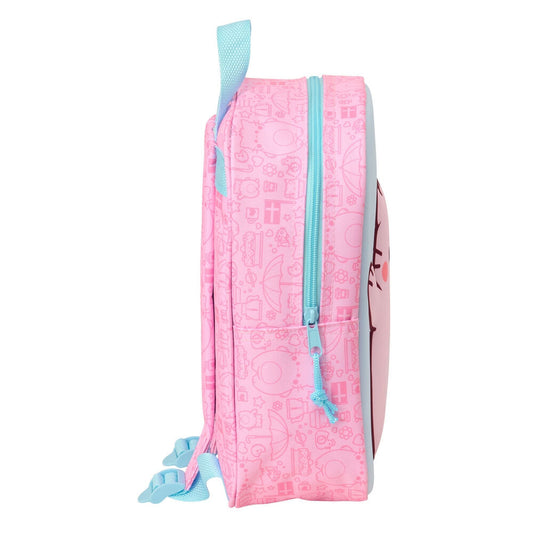 Mochila 3D rosa Pembe The Pink Cat con gato - 3