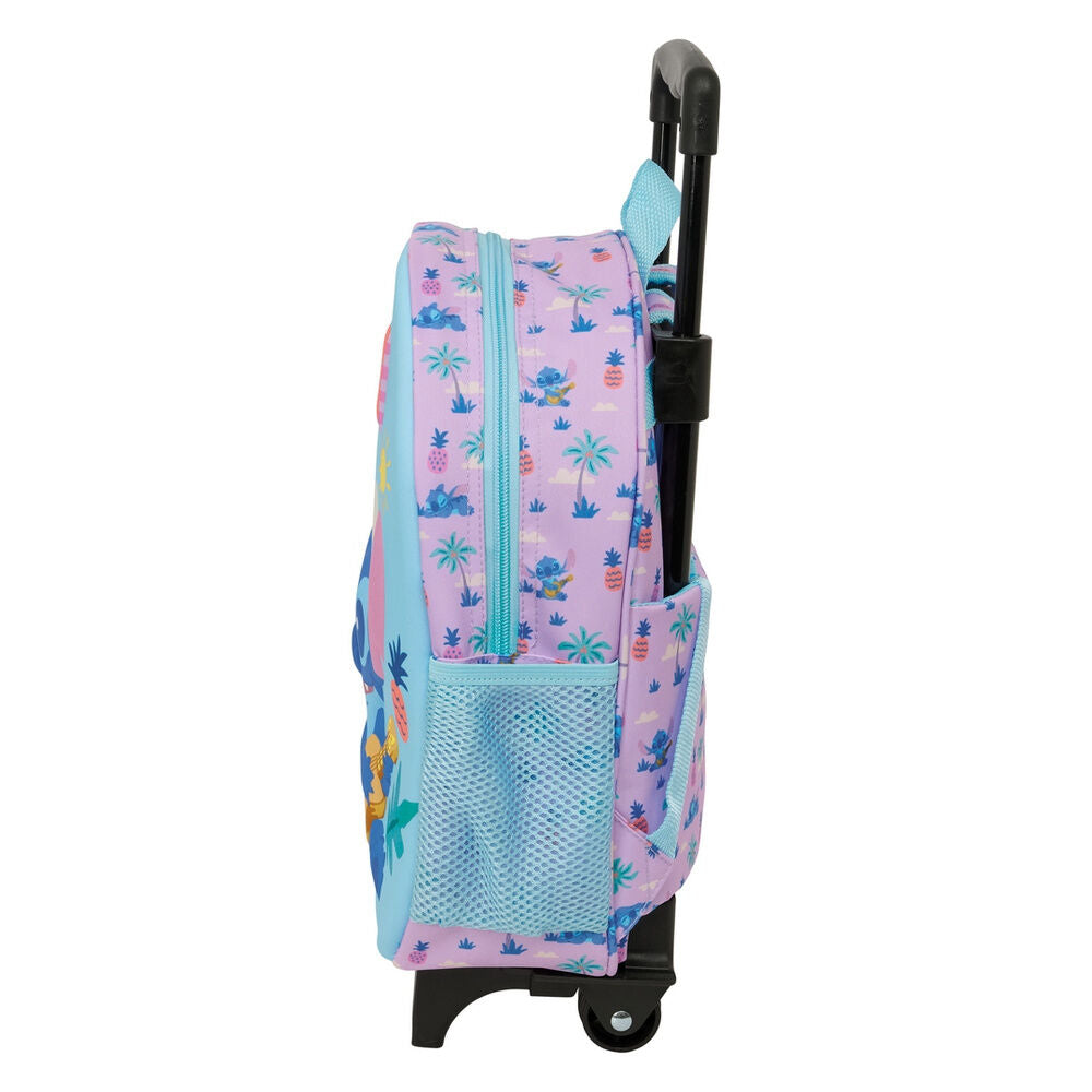 Trolley mochila 3D de Stitch Disney con asa extensible - 3