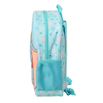 Mochila 3D azul turquesa de Dumbo Disney - 3