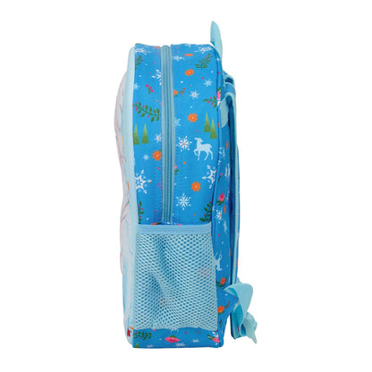 Mochila 3D Frozen Disney azul con imagen de Elsa - 3