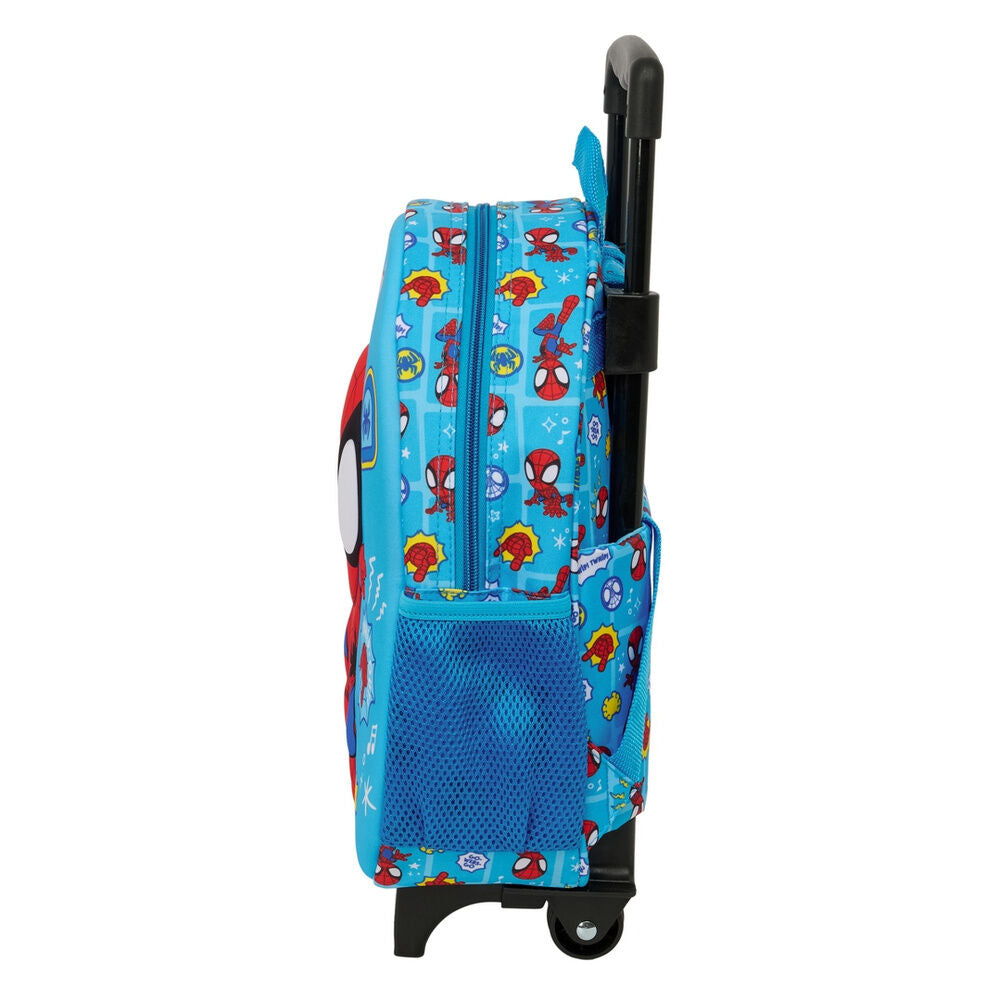 Trolley mochila 3D azul de Spidey Marvel SAFTA - 3