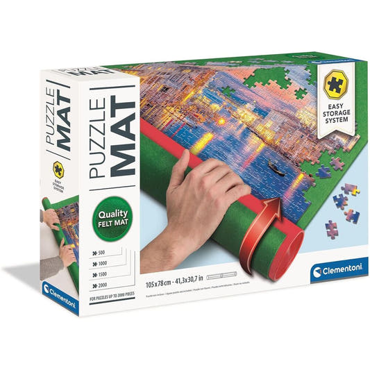 Tapete de fieltro Clementoni para puzzles de hasta 2000 piezas