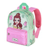 Mochila Rose de Bella Disney con rosas y bolsillo frontal