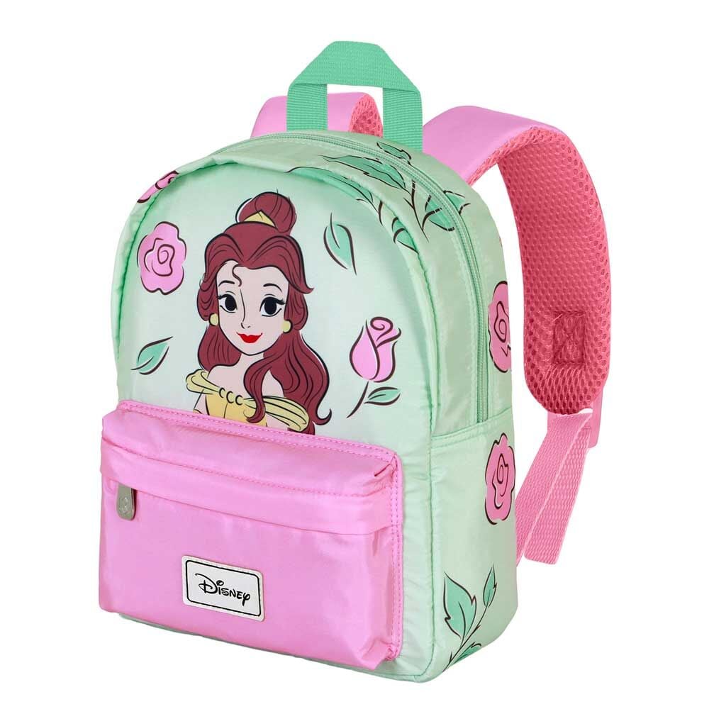 Mochila Rose de Bella Disney con rosas y bolsillo frontal
