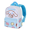 Mochila Cinnamoroll Cakes de Hello Kitty azul y blanca