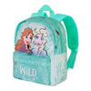 Mochila turquesa Frozen Disney con Anna y Elsa
