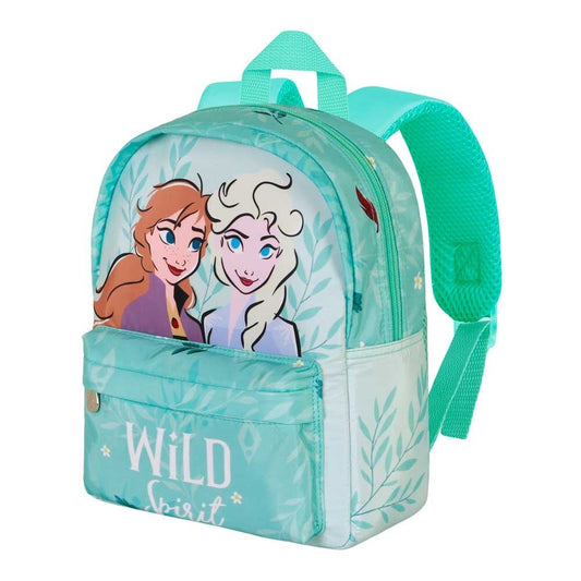 Mochila turquesa Frozen Disney con Anna y Elsa
