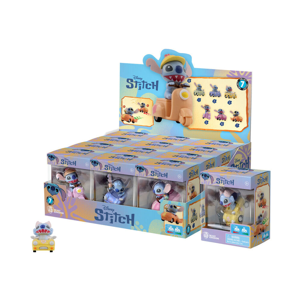Figura Zoom Hero Stitch Disney en vehículo con caja con ventana - 2