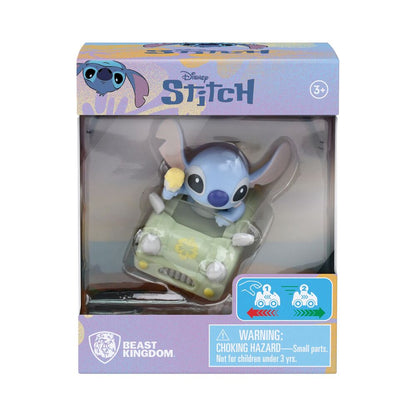 Figura Zoom Hero Stitch Disney en vehículo con caja con ventana - 3