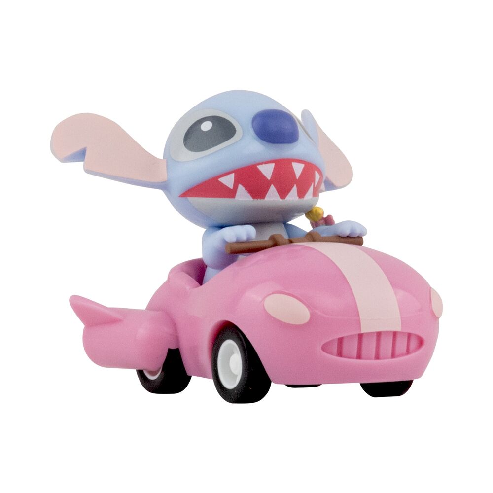 Figura Zoom Hero Stitch Disney en vehículo con caja con ventana - 6