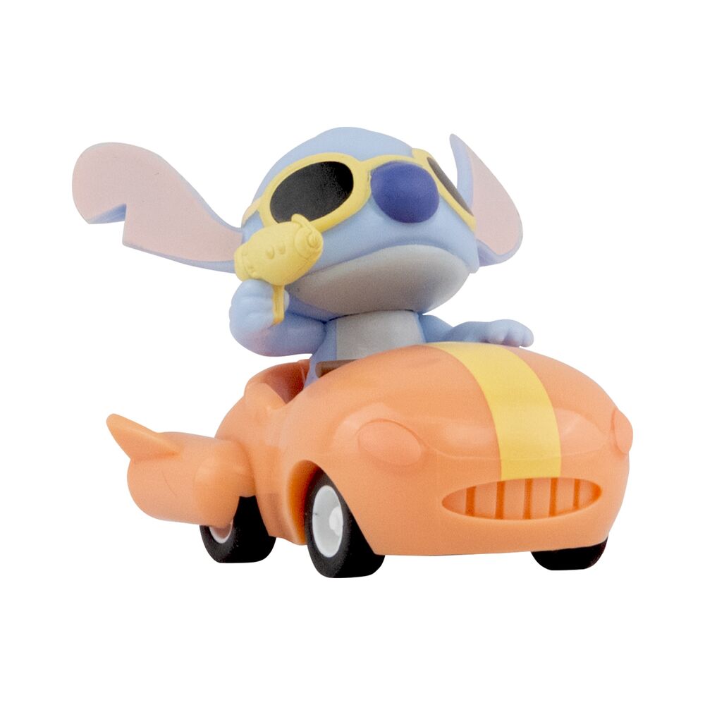 Figura Zoom Hero Stitch Disney en vehículo con caja con ventana - 10