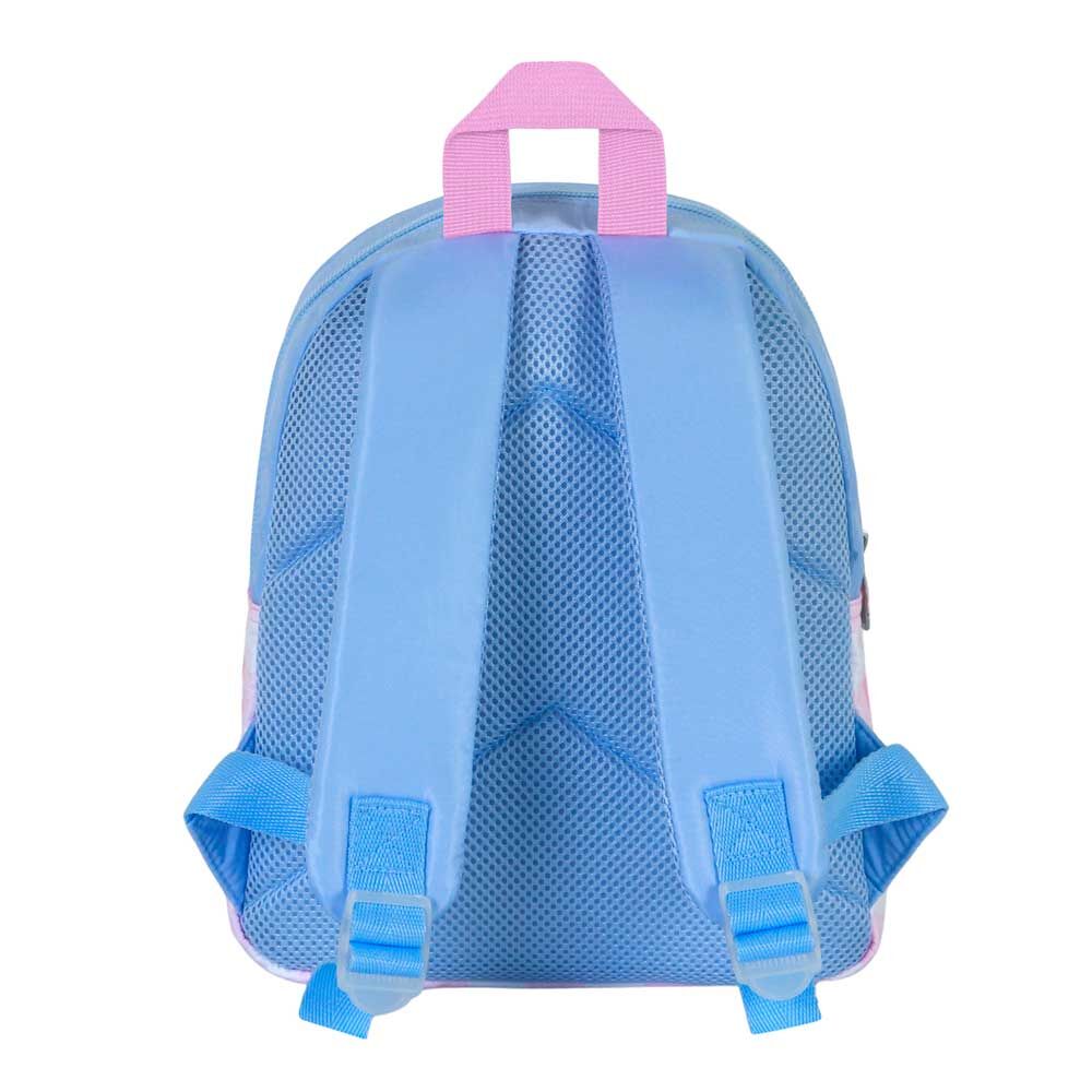 Mochila Sweety de Kuromi azul y rosa con bolsillo frontal - 2