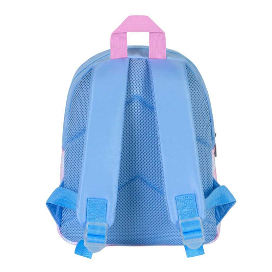 Mochila Sweety de Kuromi azul y rosa con bolsillo frontal - 2