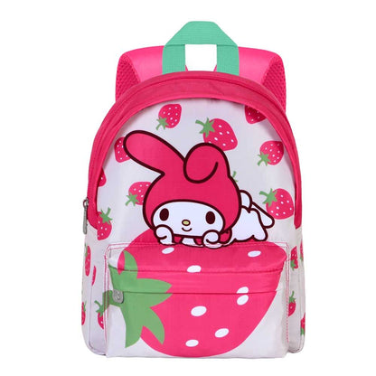 Mochila rosa Berry de My Melody con estampado de fresas - 3