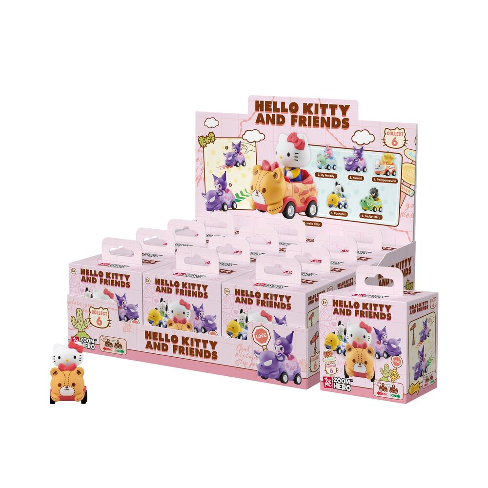 Figura sorpresa YUME TOYS Hello Kitty and Friends Zoom Hero Series 1 - 2