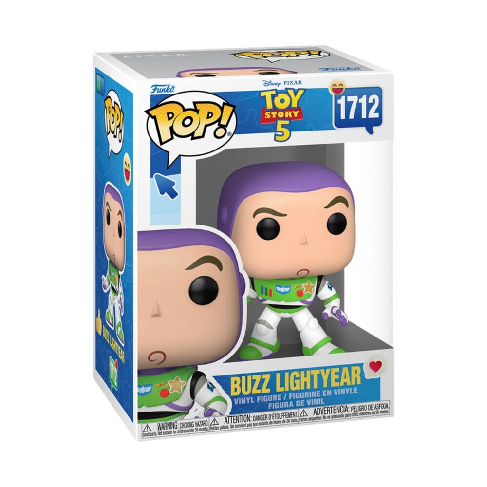Figura Funko POP! de Buzz Lightyear con traje blanco, verde y morado - 2