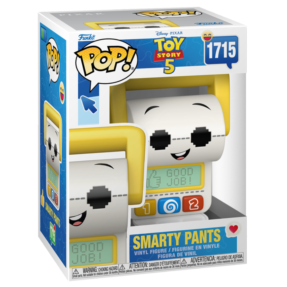 Figura Funko POP! Smarty Pants de Toy Story 5 con diseño de calculadora - 2