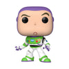 Figura Funko POP! de Buzz Lightyear con traje blanco, verde y morado