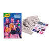 Set CRAYOLA KPop Demon Hunters con libro para colorear y hoja de pegatinas
