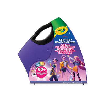 Maletín Crayola de actividades KPop Demon Hunters con rotuladores, pósteres y páginas para colorear - 2