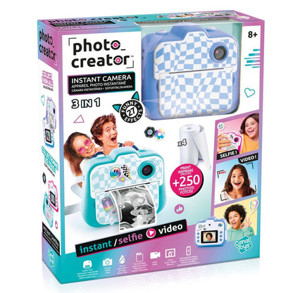 Cámara instantánea digital Photo Creator de CANAL TOYS con accesorios