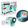 Cámara de vídeo y proyector infantil CANAL TOYS Photo Creator en turquesa y blanco