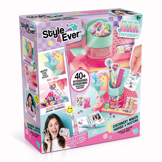 Fábrica de mini papelería decorativa Style 4Ever de Canal Toys