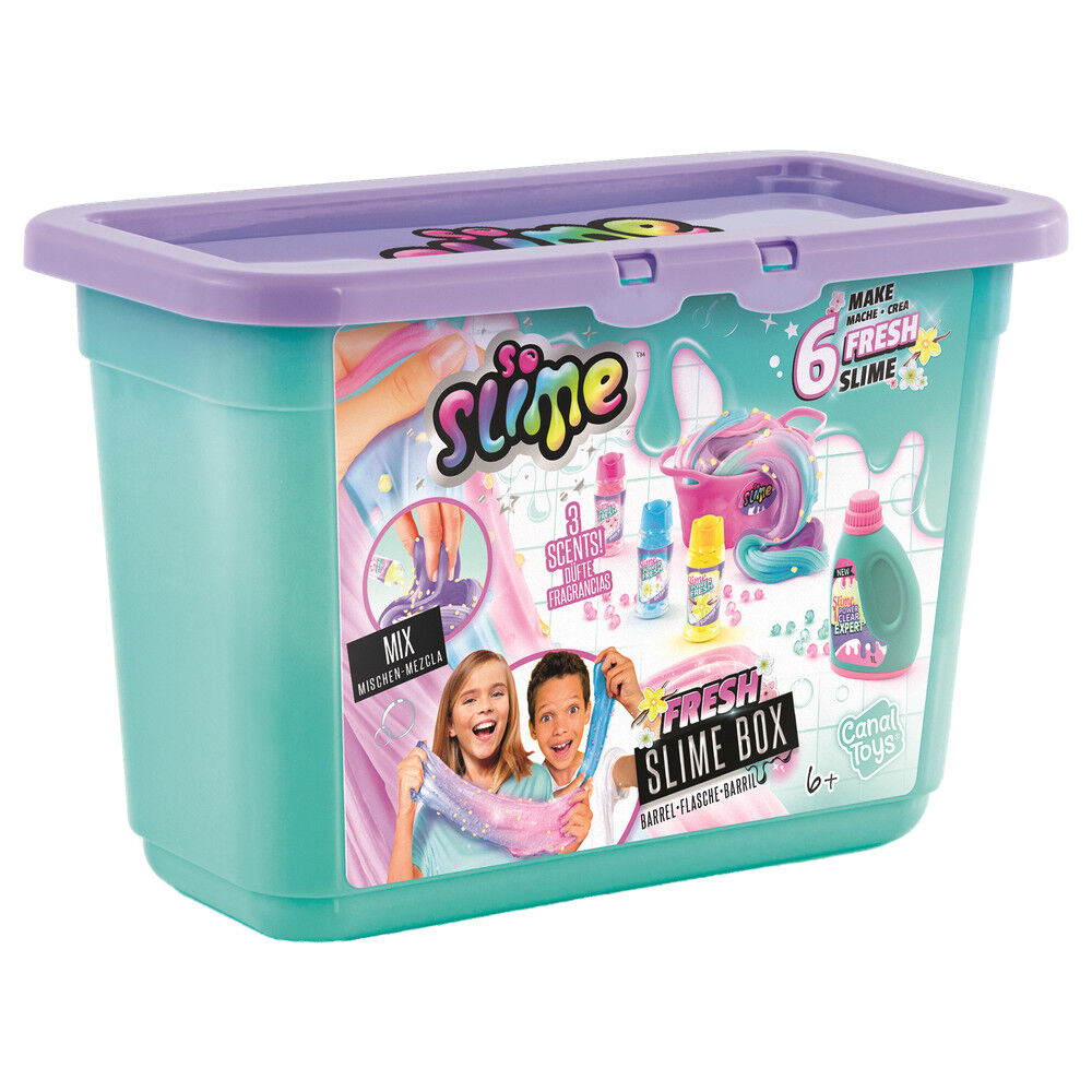 Cesta CANAL TOYS con slime aromático, cuentas y figuras