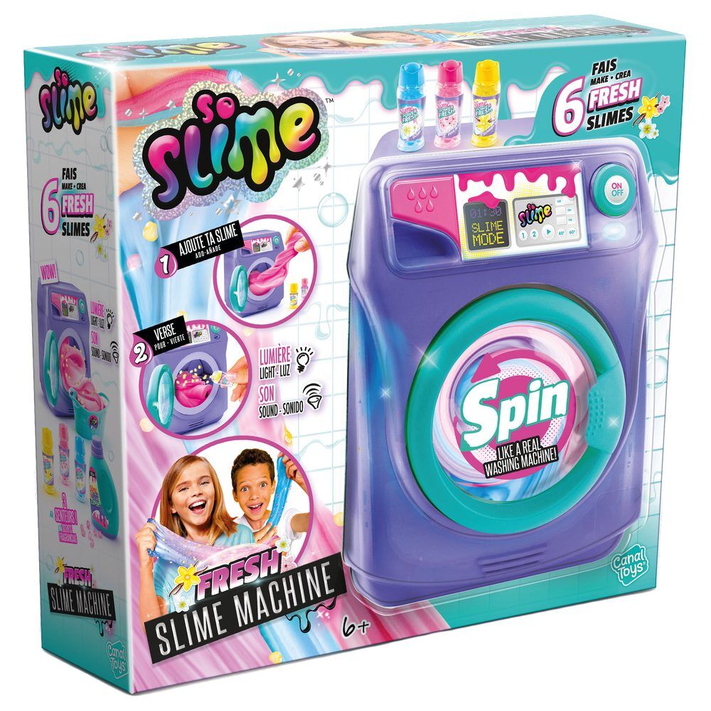 Fresh Slime Machine de CANAL TOYS, lavadora de juguete para crear slime