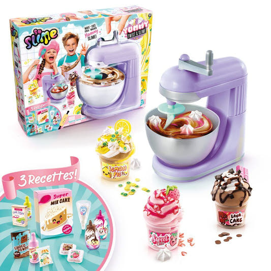 Batidora slime lila CANAL TOYS con bol y accesorios