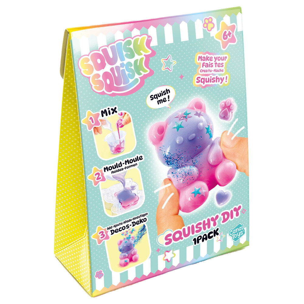 Set CANAL TOYS Squish DIY para crear una figura squishy personalizada