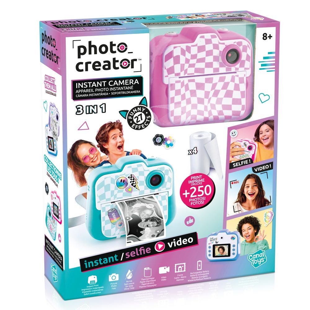 Cámara instantánea digital Photo Creator de CANAL TOYS con accesorios - 2