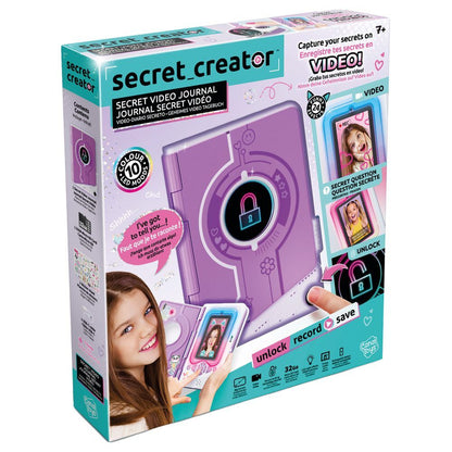 Diario secreto de vídeo CANAL TOYS Secret Creator morado - 2