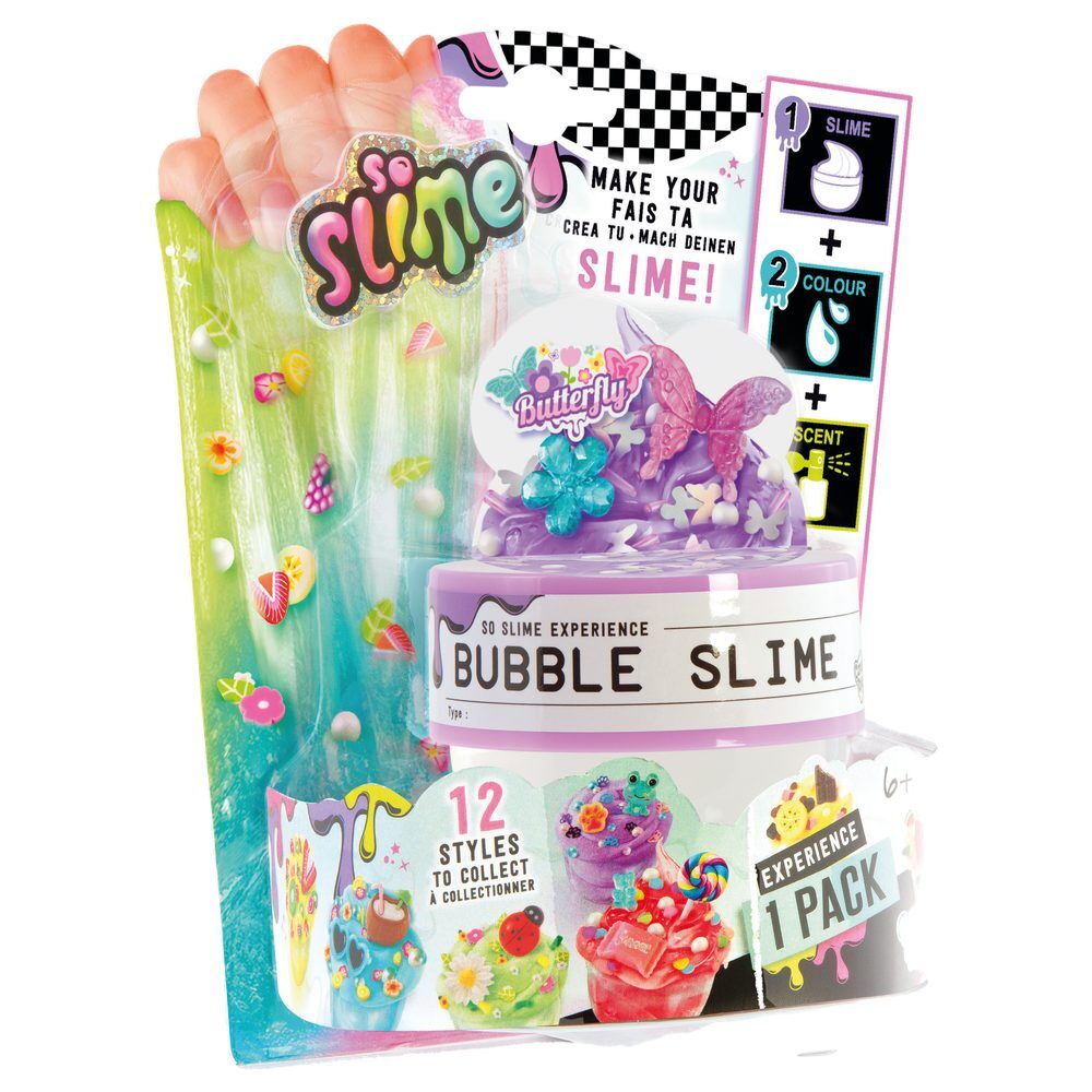 Tarrina de slime sensorial amarillo con figuras decorativas - 2