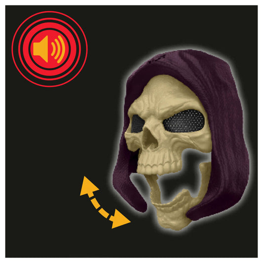 Máscara de Skeletor con capucha morada de Masters of the Universe - 3