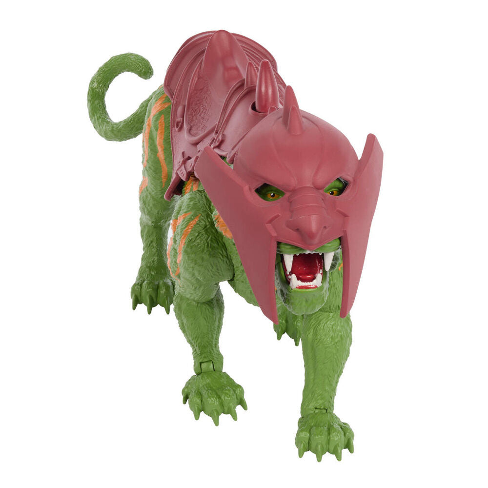 Figura Battle Cat de Masters of the Universe con armadura granate - 4