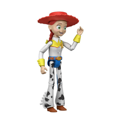 Figura parlante articulada de Jessie de Toy Story 5 con sombrero rojo y placa de sheriff - 5