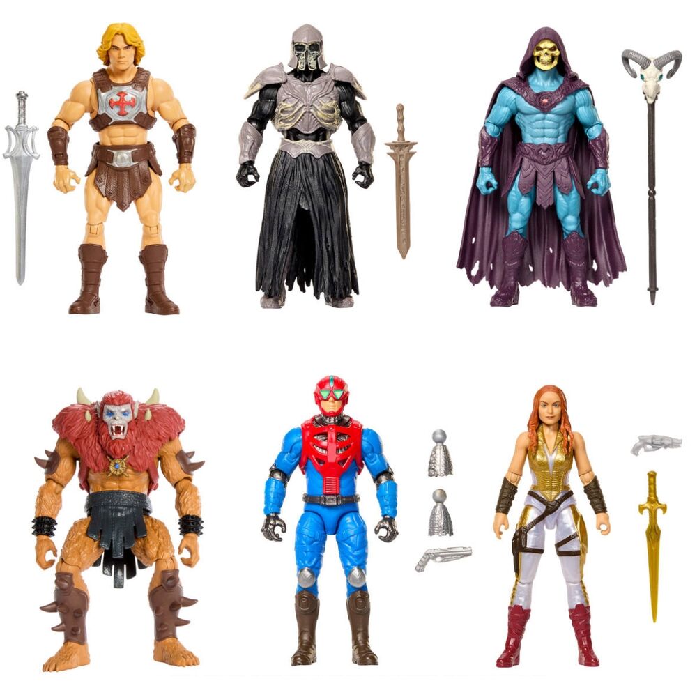Figuras articuladas Masters of the Universe de 14 cm surtidas