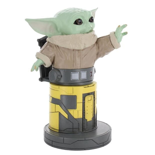 Soporte Cable Guy de Grogu con base amarilla y gris - 5