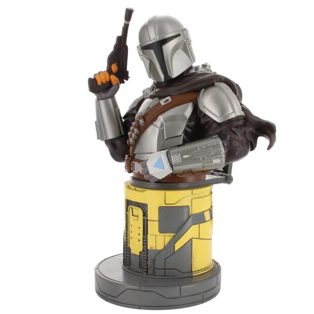 Figura Cable Guy de The Mandalorian Bounty Hunter con base circular - 2