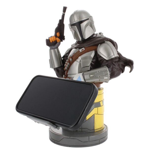 Figura Cable Guy de The Mandalorian Bounty Hunter con base circular - 3