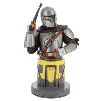 Figura Cable Guy de The Mandalorian Bounty Hunter con base circular